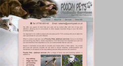 Desktop Screenshot of poochypets.co.uk